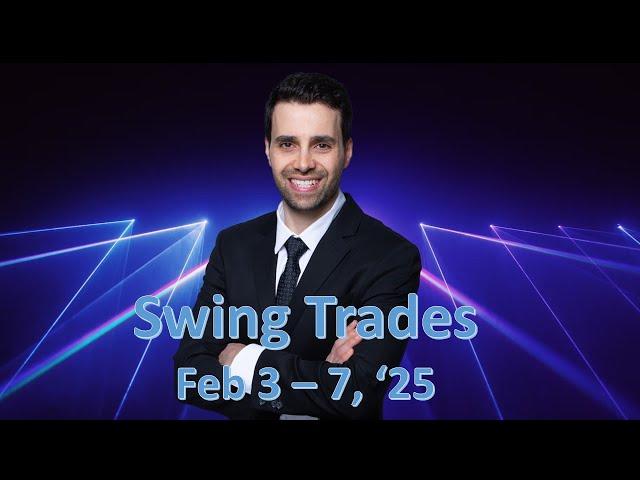 Actionable Swing Trade Ideas for Feb 3– 7, 2025 | Market Update