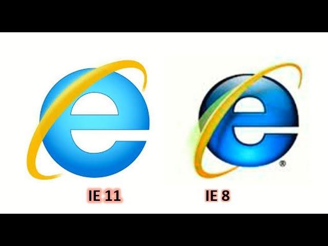 Downgrade internet explorer 11 to 8