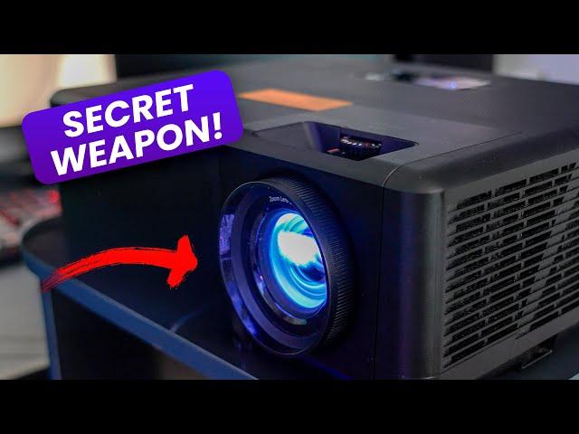 This 4K Projector Has a UNIQUE FEATURE! ( Optoma UHZ55 )