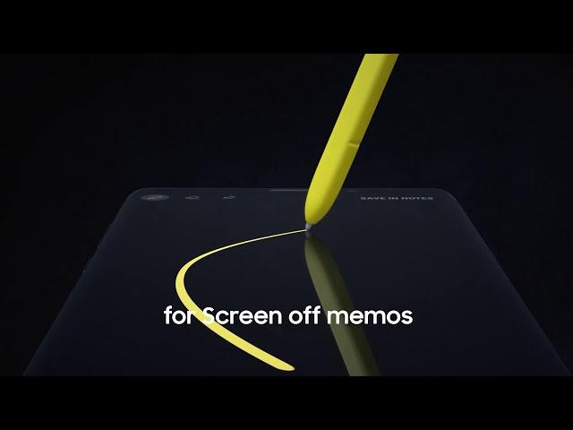 Samsung Galaxy Note 9 - The super handy S Pen