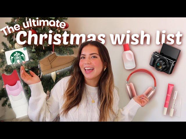 CHRISTMAS WISHLIST IDEAS **2024**  || The ultimate gift guide!!