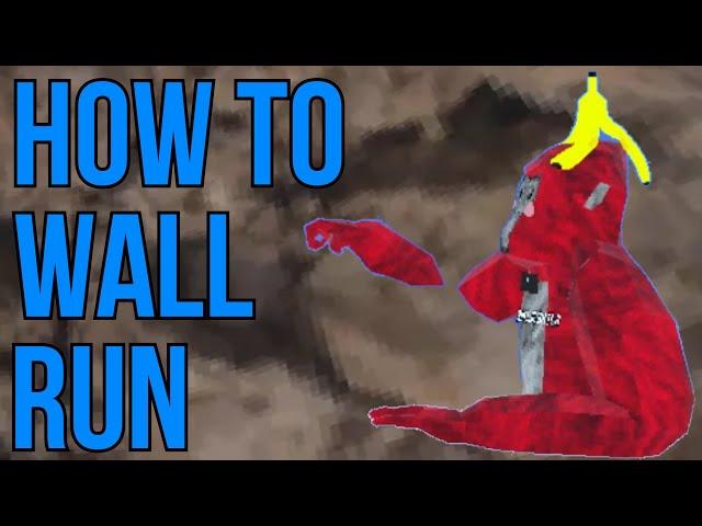 How to WALL CLIMB and WALL RUN in Gorilla Tag!