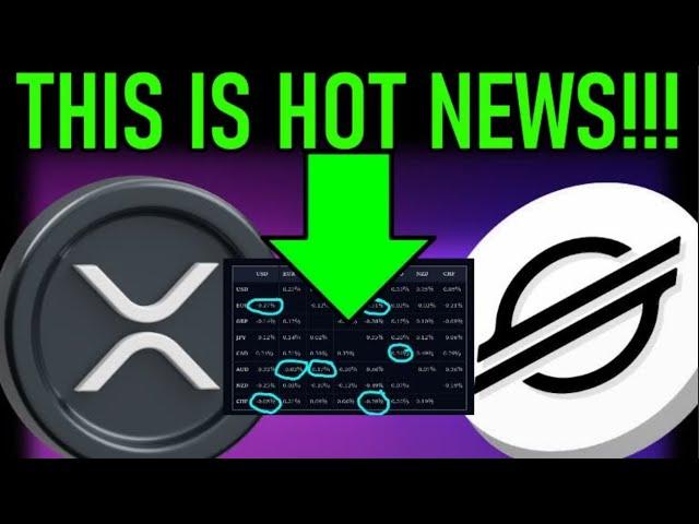 XRP XLM PUMP BIG NEWS n MORE COMING!