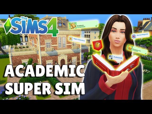 I Made A Genius Academic Sim | Super Sim Series 11