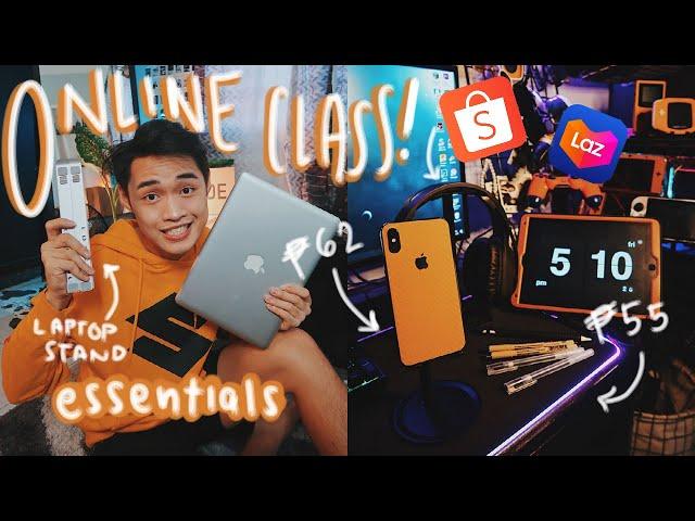 Shopee & Lazada Finds! : Online Class Essentials Haul!