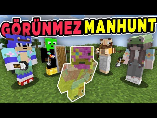 Minecraft Manhunt Ama Eğilirsem Görünmez Oluyorum (En İyi Manhunt Turumuz)