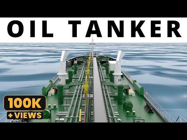 Oil Tanker 3D Animated Explanation | Ship Terminology | Virtual Tour of an Oil Tanker Ship