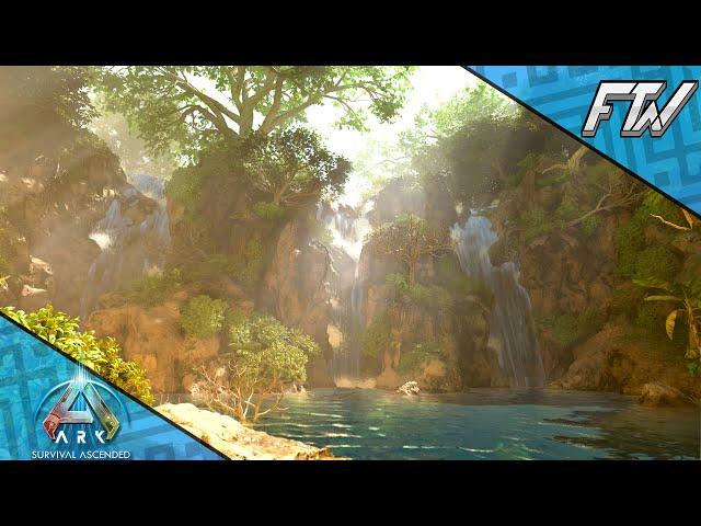 I Found A Beautiful Hidden Base Location!! - Ark Survival Ascended