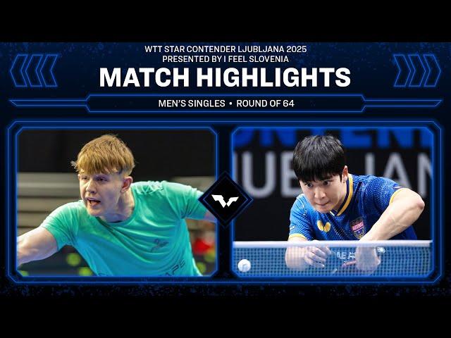 Tom Jarvis vs Park Ganghyeon | MS R64 | #WTTLjubljana 2025