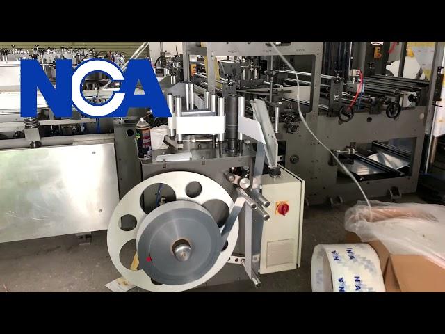 NCA600SZL Doypack Stand-up Zipper Bag Making Machine