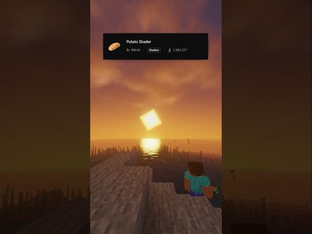 The BEST Low END Shader #minecraft
