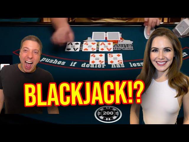 CRAZY BLACKJACK CASINO ACTION! FEBRUARY 25th 2025