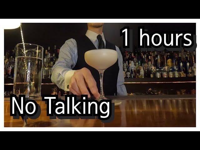 Video of making 33 cocktails