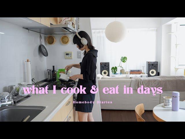 Homebody Diaries | What I Eat & Cook in 48 HOURS‍, Simple & Healthy Cook at Home, Recent Pickups