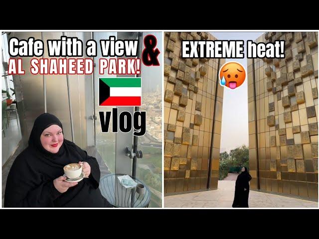 YOU HAVE TO VISIT THIS CAFE WITH AN AMAZING VIEW! KUWAIT VLOG