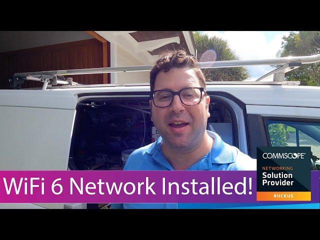 Ruckus WiFi Network Install - Smart Home and Savant Smart Home Talk - A Day as an IT AV Installer