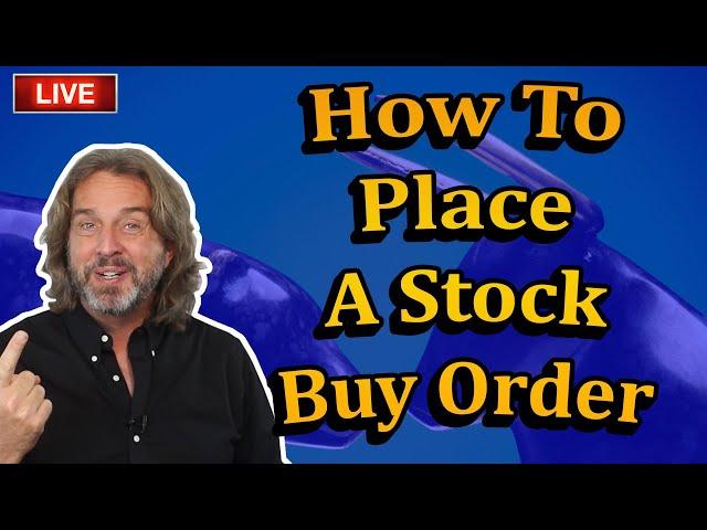 How To Place A Stock Buy Order - Coffee With Markus - Episode 184