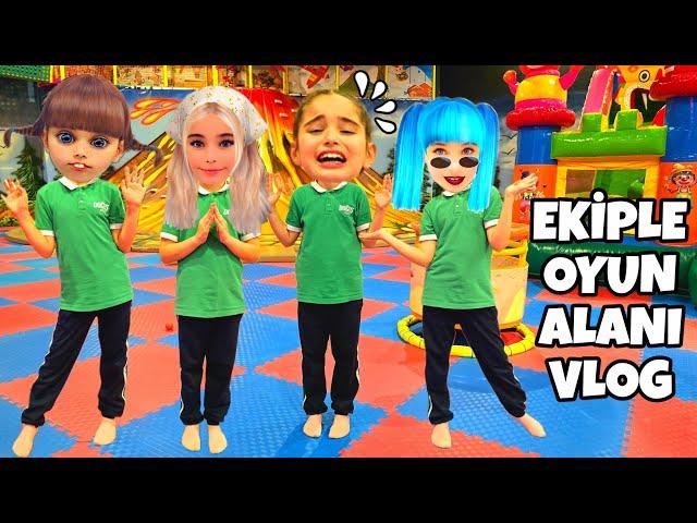 ELİF KOMŞU ÇOCUĞU EKİBİ OYUN ALANINDA !! ELİF ÇILDIRDI !! بابا جاب لي بالون - جنى مقداد | طيور بيبي