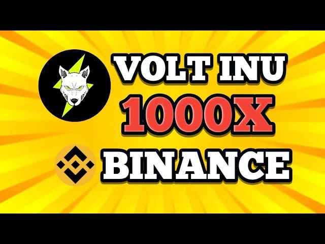 GRAND NEWS VOLT INU PRICE PREDICTION 2025 || BINANCE LISTING ? 1000X POTENTIAL ? 