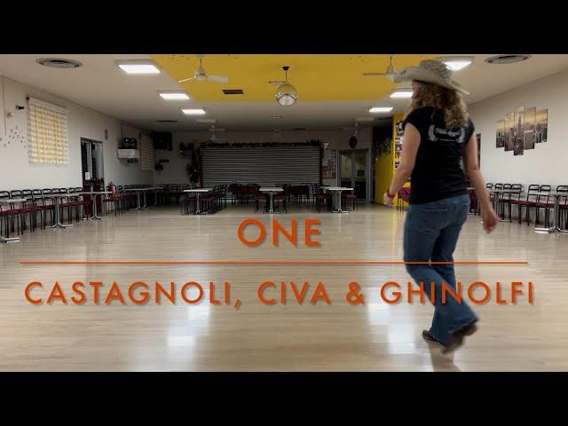 ONE Line Dance - Teach (IT & EN) and Dance - OVER1000 - Keepin' it country