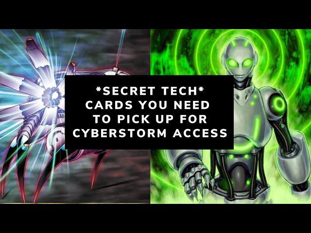 SECRET TECH CARDS YOU NEED TO PICK UP *ASAP* FOR CYBERSTORM ACCESS!