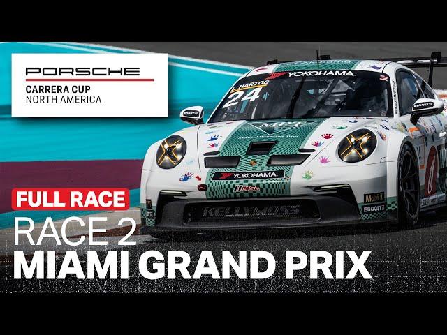 Porsche Carrera Cup North America 2024 | Race 2 | Miami Grand Prix