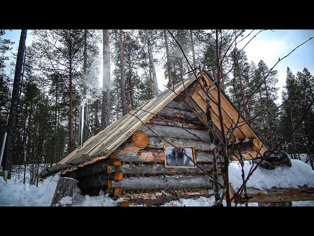 Full Video: One Year of Log Cabin Building Alone/ Working OFF GRID/ Escape the Civilisation