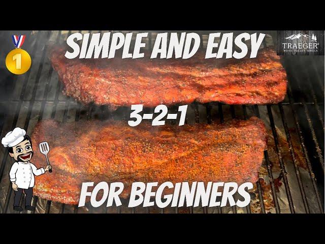 Smoke BBQ Ribs on Traeger grill - Amazing Bbq ribs for beginners