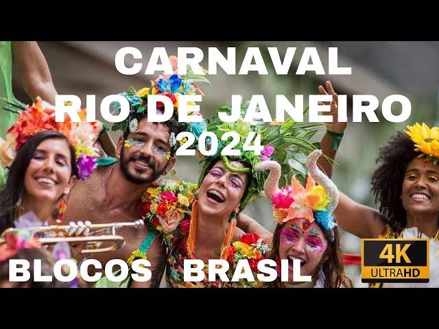 BRASIL RIO DE JANEIRO CARNAVAL 2024  BLOCOS, FANTASTIC EXPERIENCE  #brasil