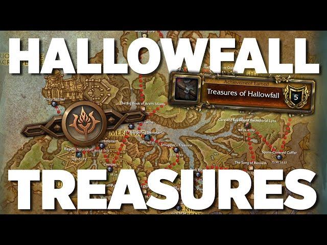 Treasures of Hallowfall  - 1650 rep Arathi Hallowfall, World of Warcraft Achievement Guide