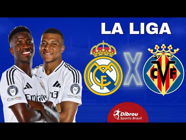 REAL MADRID X VILLARREAL AO VIVO LA LIGA DIRETO DO SANTIAGO BERNABEU | RODADA 9 - NARRAÇÃO