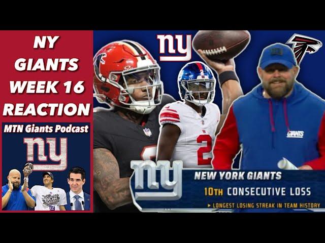 NY Giants Lose Record 10th Consecutive Game + Raiders Win, 1st Overall Pick to NYG