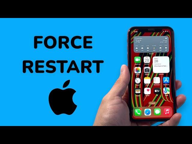 How To Force Restart iPhone XR?