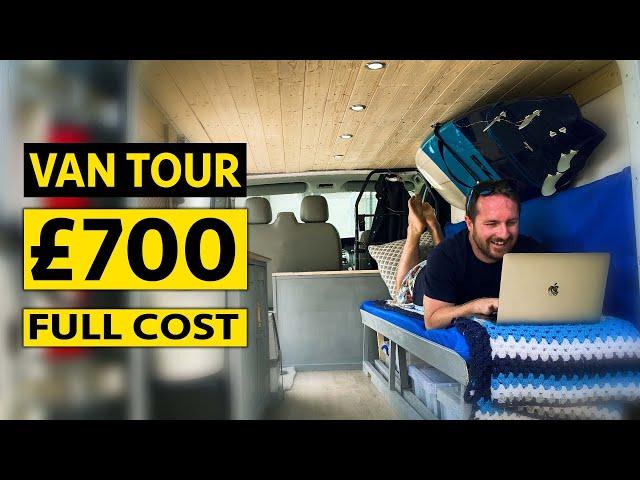 DIY Budget Stealth Camper Van Full Cost Breakdown