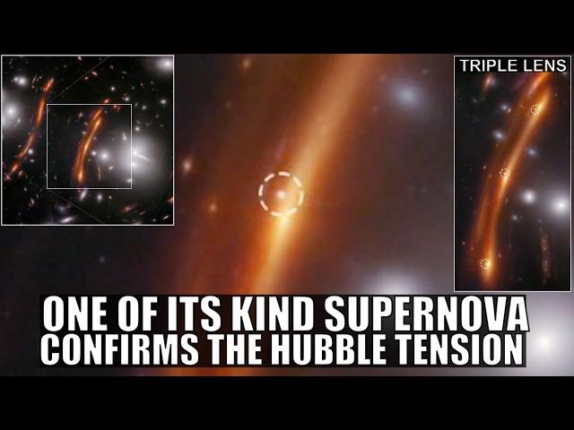 First of Its Kind 3x Lensed Supernova Confirms the Hubble Tension