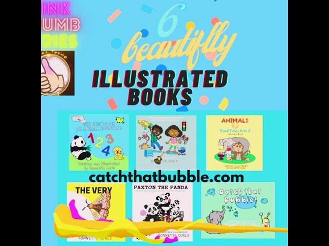 PINK THUMB Series 6 beautifully Illustrated Books