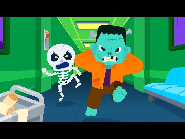 Spooky Hospital  | Halloween Song | Nursery Rhymes | Sing Along | Kid's Songs | Lotty Friends