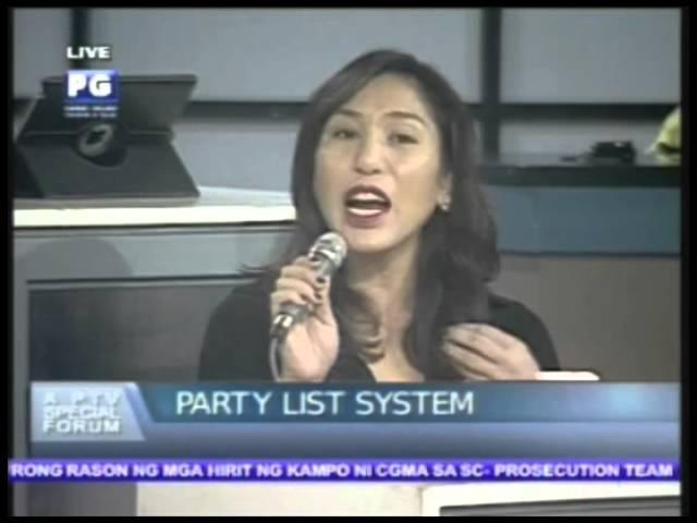 Part 2. PTV4:Special Forum - Party-list System (October 12, 2012)