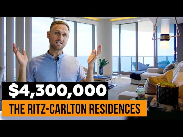 Дизайнерская квартира в русскоговорящем районе Майами в здании The Ritz Carlton Residences, Флорида