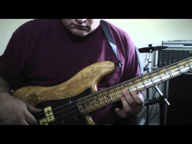 Ravish Sitar Pedal On Electric Bass