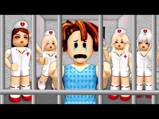 Challenge 100 DAYS Locked With SCARY NURSES!! | Roblox Brookhaven rp - Peter Emperor