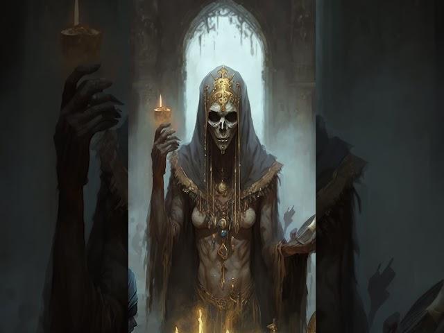 Unleash the Dark Arts with Necromancer: Bewitching Paintings You Can't Resist #shorts