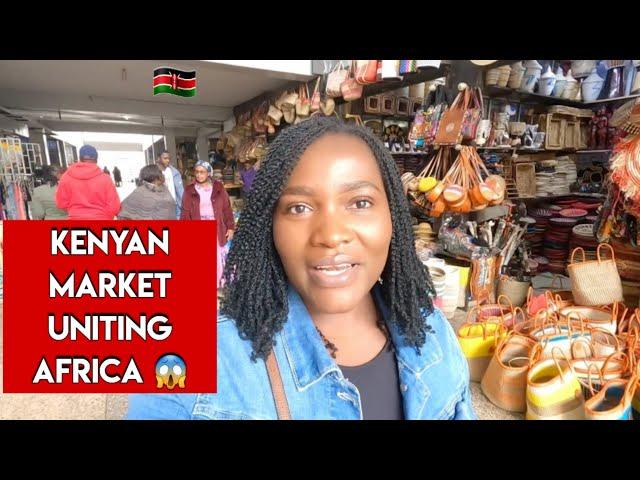 Inside the BIGGEST HANDCRAFT MARKET IN KENYA 