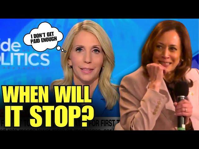 Kamala REPEATS Herself So Much, Even Dana Bash CAN'T TAKE IT!