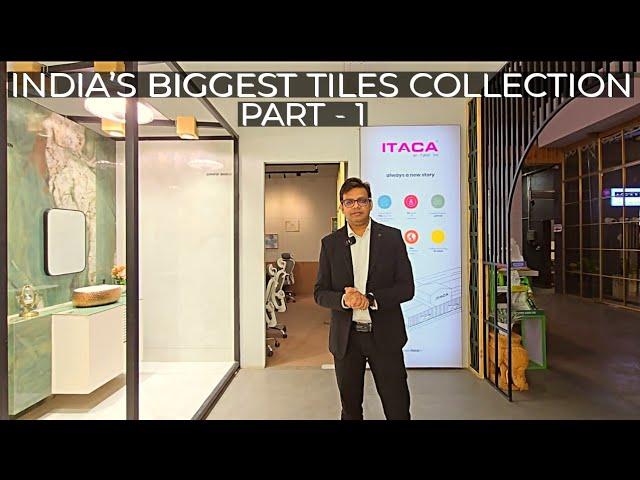 India's 10  Leading Tiles | 2 Acre Spread Showroom For Bathroom Kitchen Tiles, Accessories | Am