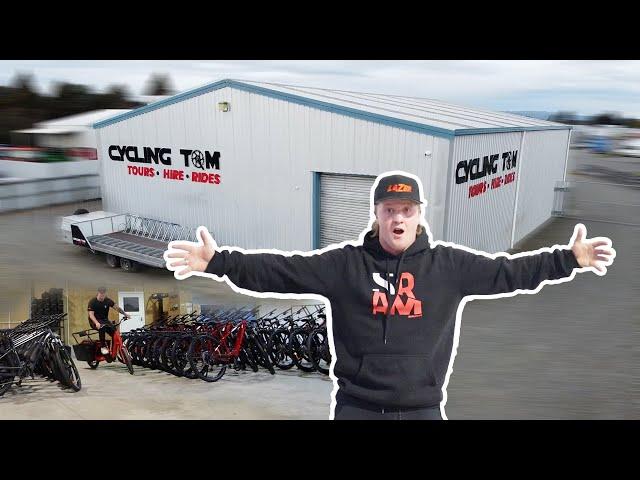 My New BUSINESS Is Almost Ready!  (70+ Hire Bikes!)