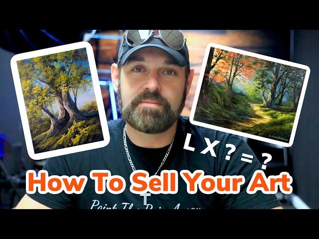 How To Price Your Art To Sell In 7 Minutes | Explained | Paintings By Justin