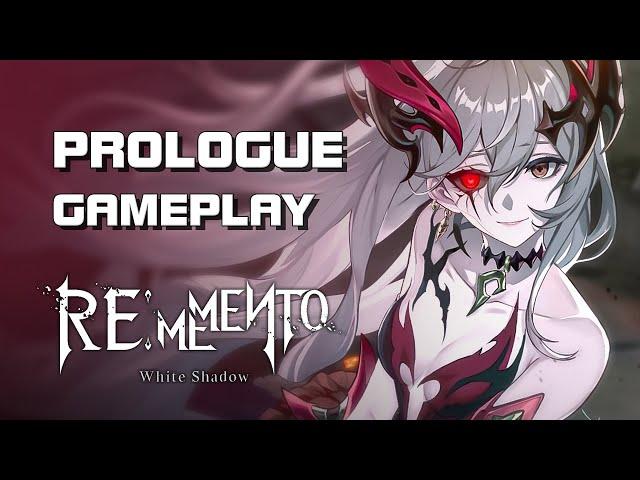 Re:Memento White Shadow - Prologue Gameplay (PC Version) - Android on PC - F2P - Mobile/PC - KR