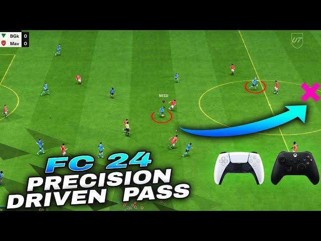 Simple Trick To Send Deadly Precision Driven Through Balls in FC 24