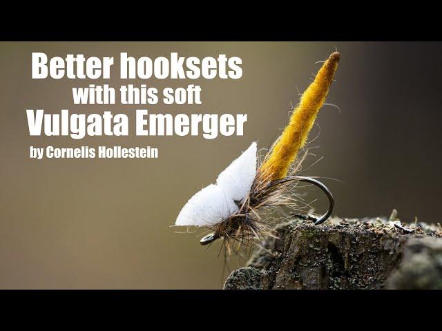 Better hooksets with this soft Vulgata Emerger - Cornelis Hollestein